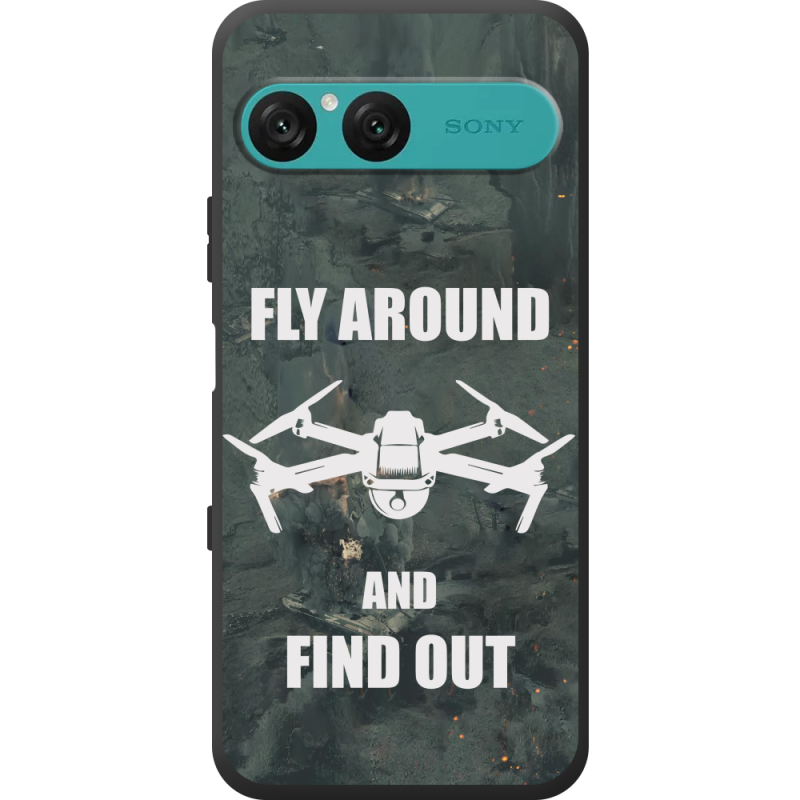 Чохол BoxFace Sony Xperia 10 VII Дрон Fly Around