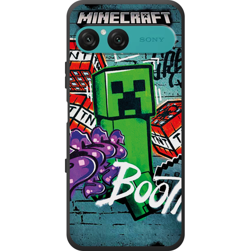 Чохол BoxFace Sony Xperia 10 VII Minecraft Graffiti