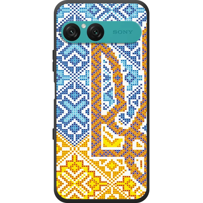 Чохол BoxFace Sony Xperia 10 VII Тризуб Вишивка