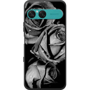 Чохол BoxFace Sony Xperia 10 VII Black and White Roses