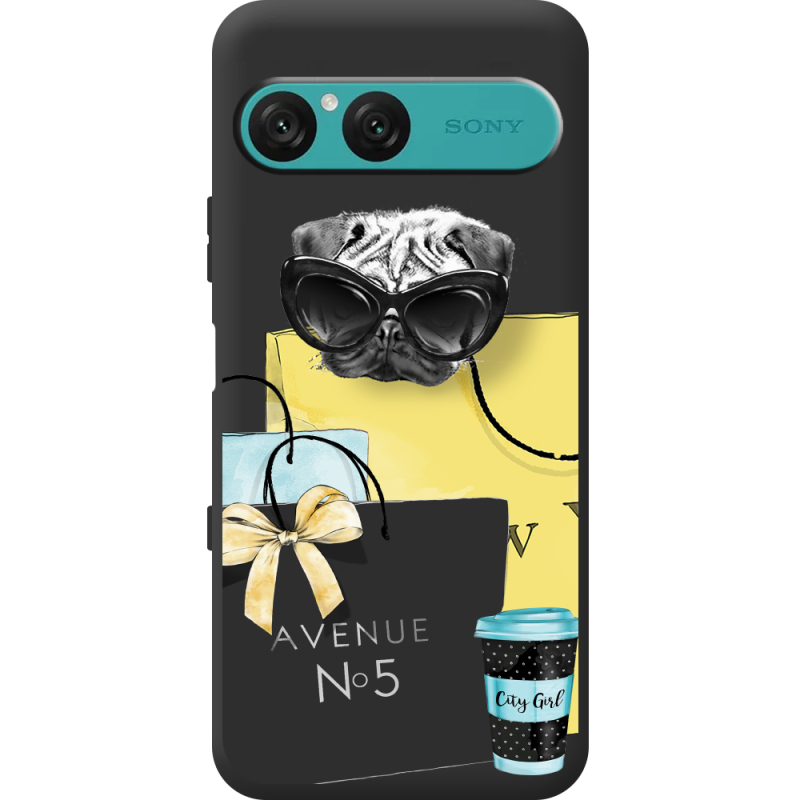 Прозорий чохол BoxFace Sony Xperia 10 VII Fashion Pug