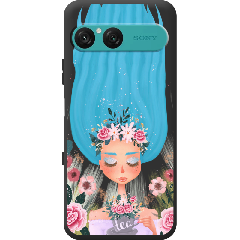 Прозорий чохол BoxFace Sony Xperia 10 VII Blue Hair