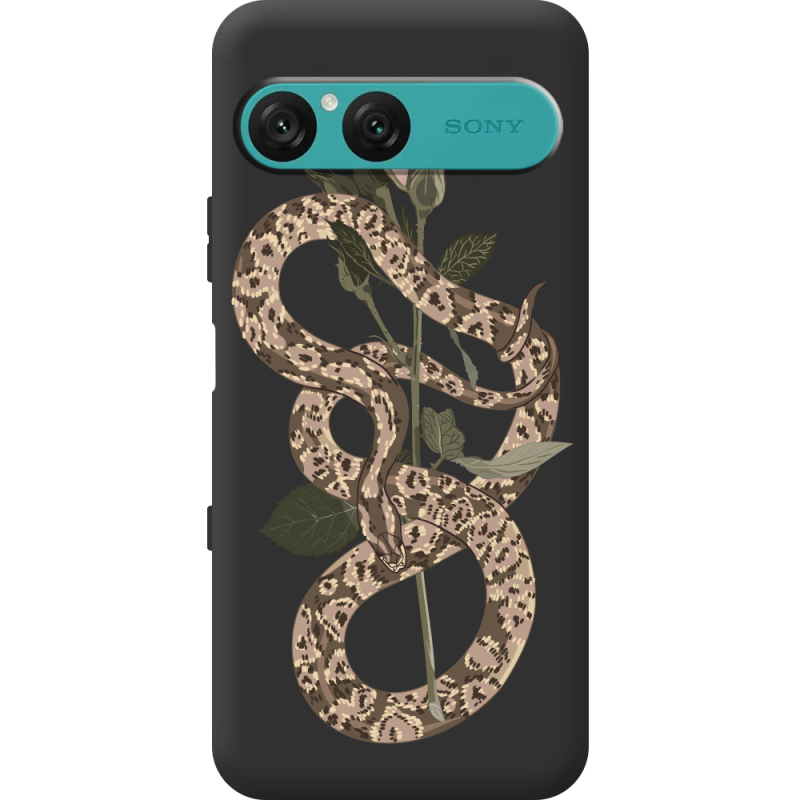 Прозорий чохол BoxFace Sony Xperia 10 VII Glamor Snake