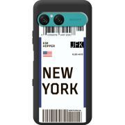 Прозорий чохол BoxFace Sony Xperia 10 VII Ticket New York