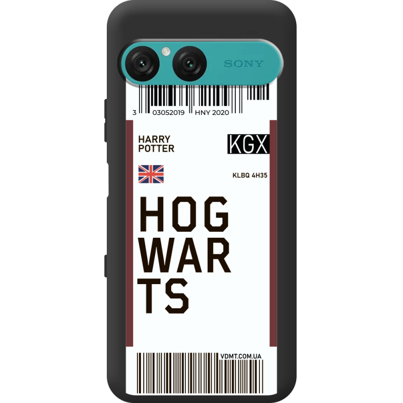 Прозорий чохол BoxFace Sony Xperia 10 VII Ticket Hogwarts