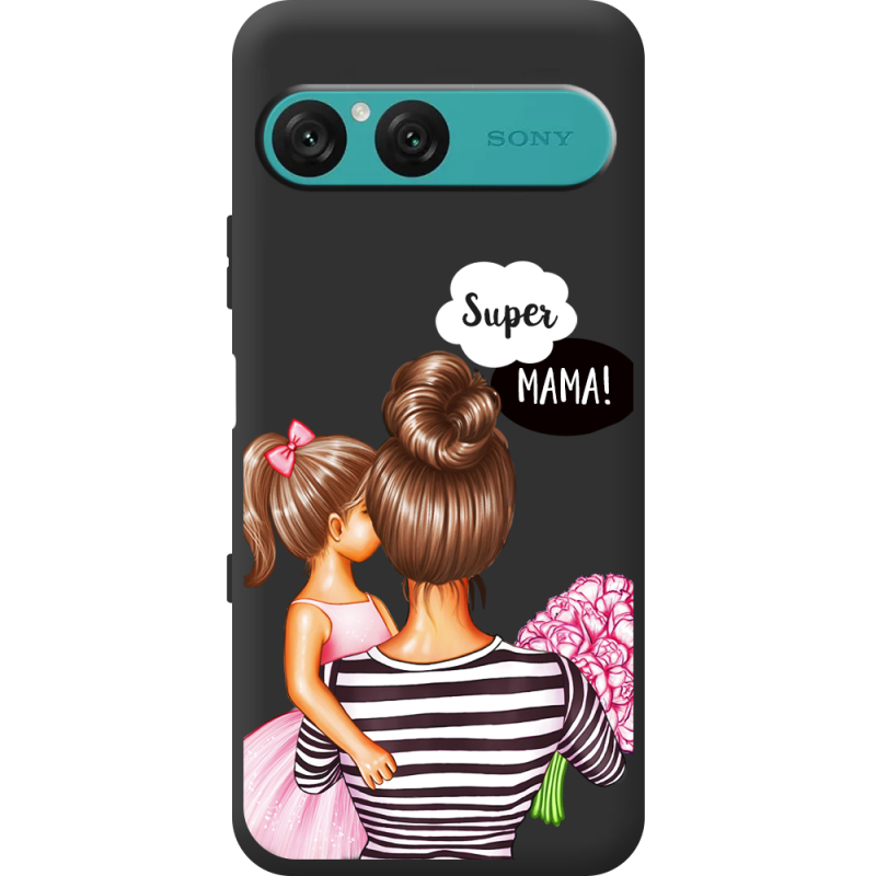 Прозорий чохол BoxFace Sony Xperia 10 VII Super Mama and Daughter