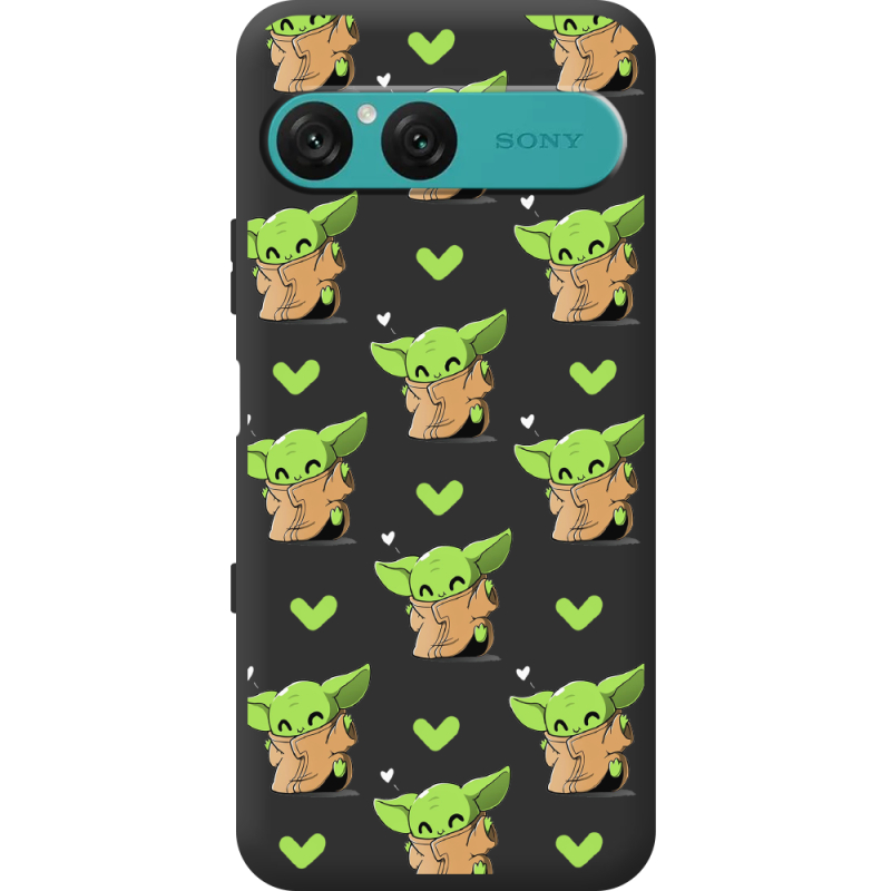 Прозорий чохол BoxFace Sony Xperia 10 VII Pattern Baby Yoda
