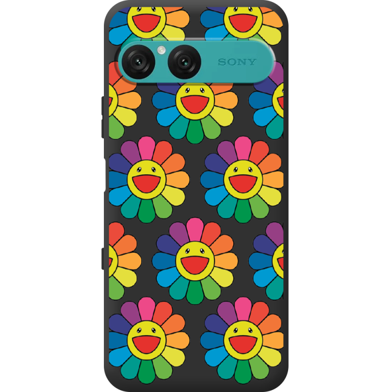 Прозорий чохол BoxFace Sony Xperia 10 VII Hippie Flowers