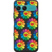 Прозорий чохол BoxFace Sony Xperia 10 VII Hippie Flowers