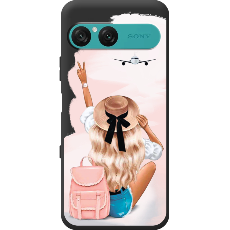 Прозорий чохол BoxFace Sony Xperia 10 VII Travel Girl