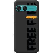 Прозорий чохол BoxFace Sony Xperia 10 VII Free Fire Black Logo