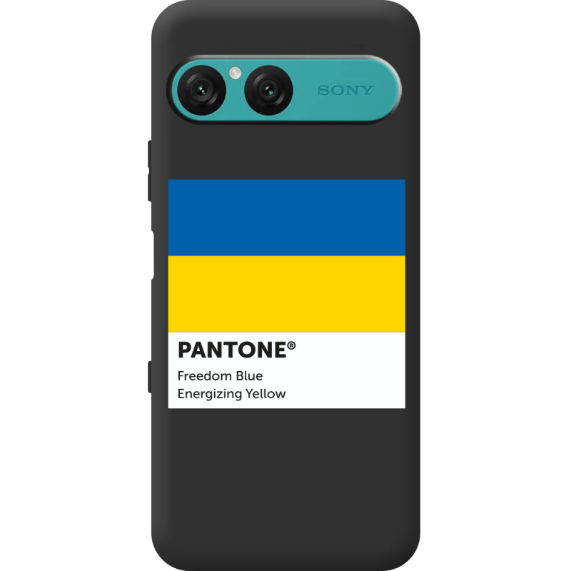 Прозорий чохол BoxFace Sony Xperia 10 VII Pantone вільний синій