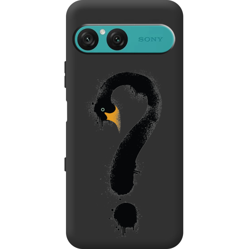 Прозорий чохол BoxFace Sony Xperia 10 VII Swan question