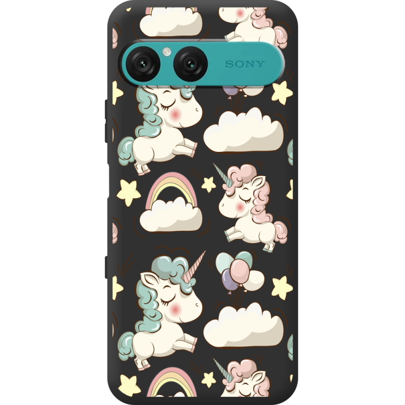 Прозорий чохол BoxFace Sony Xperia 10 VII Unicorns