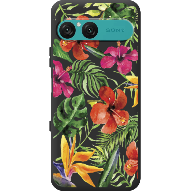 Прозорий чохол BoxFace Sony Xperia 10 VII Tropical Flowers