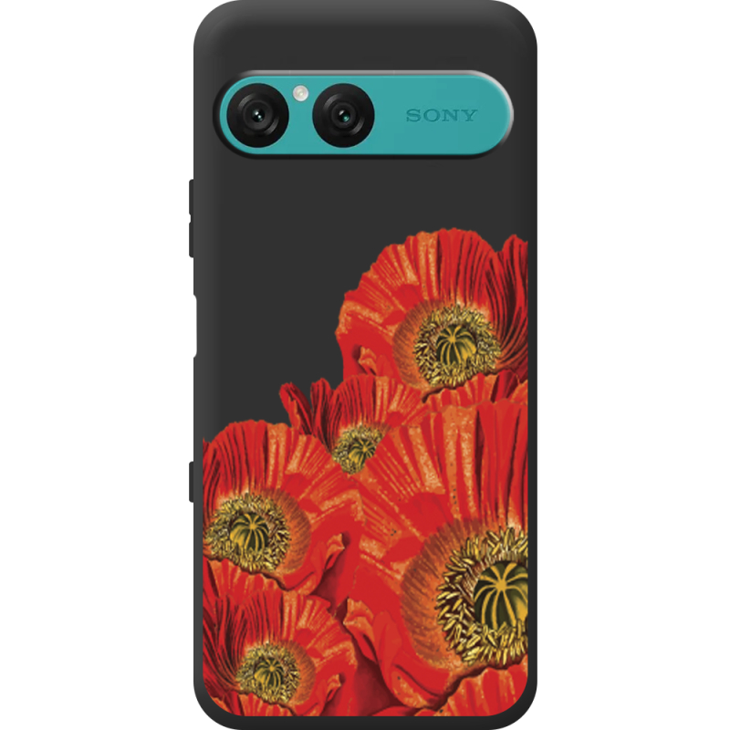 Прозорий чохол BoxFace Sony Xperia 10 VII Red Poppies