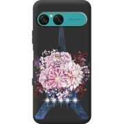 Чохол зі стразами Sony Xperia 10 VII Eiffel Tower
