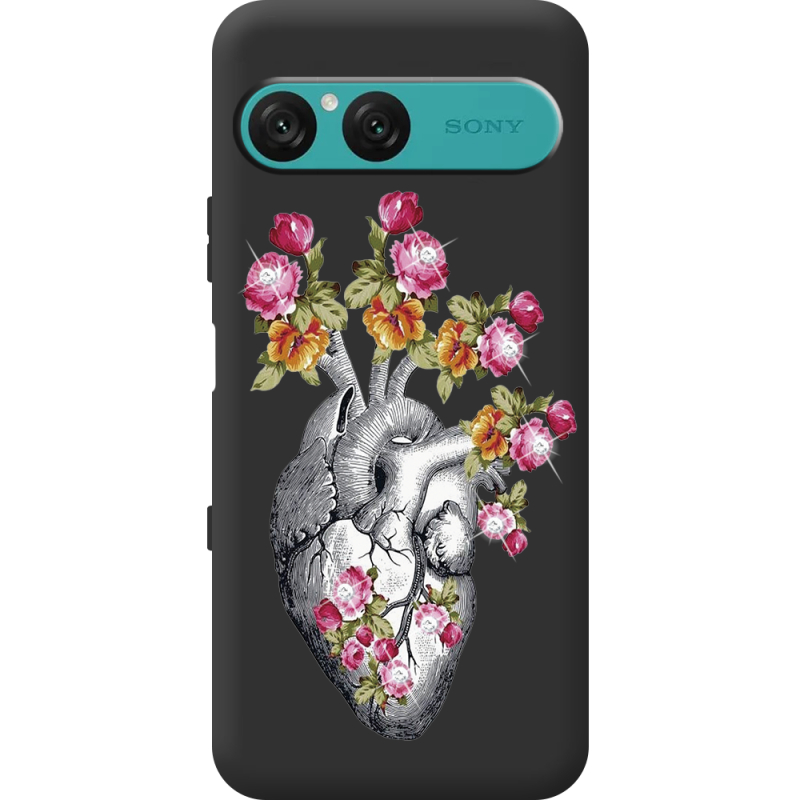 Чохол зі стразами Sony Xperia 10 VII Heart