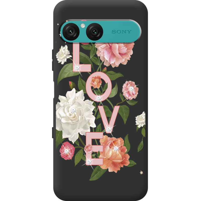Чохол зі стразами Sony Xperia 10 VII Love
