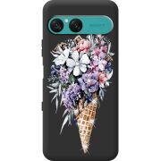 Чохол зі стразами Sony Xperia 10 VII Ice Cream Flowers