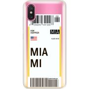 Прозрачный чехол Uprint Xiaomi Mi 8 Pro Ticket Miami