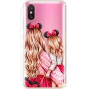 Прозрачный чехол Uprint Xiaomi Mi 8 Pro Mouse Girls