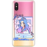 Прозрачный чехол Uprint Xiaomi Mi 8 Pro The Sakuras Will Cry For You