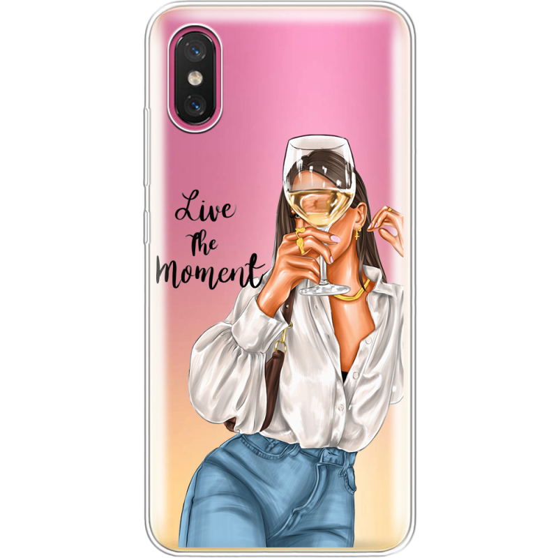 Прозрачный чехол Uprint Xiaomi Mi 8 Pro Live The Moment