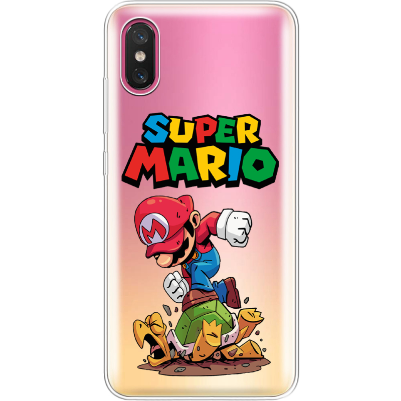 Прозрачный чехол Uprint Xiaomi Mi 8 Pro Super Mario