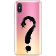 Прозрачный чехол Uprint Xiaomi Mi 8 Pro Swan question
