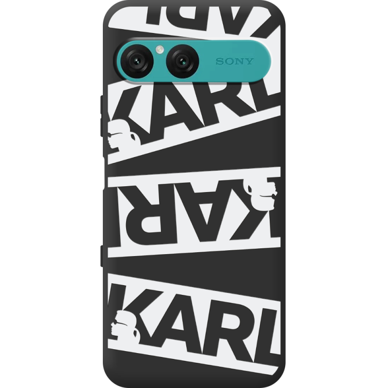 Чорний чохол BoxFace Sony Xperia 10 VII White Karl