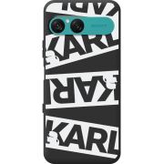 Чорний чохол BoxFace Sony Xperia 10 VII White Karl