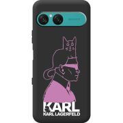 Чорний чохол BoxFace Sony Xperia 10 VII Pink Karl