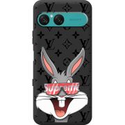 Чорний чохол BoxFace Sony Xperia 10 VII looney bunny