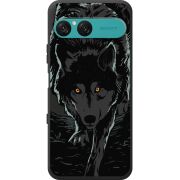 Чорний чохол BoxFace Sony Xperia 10 VII Wolf