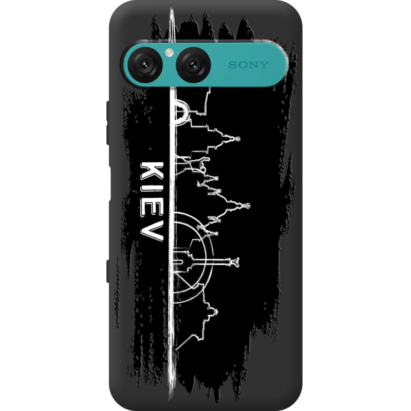 Чорний чохол BoxFace Sony Xperia 10 VII Kyiv