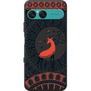 Чорний чохол BoxFace Sony Xperia 10 VII Ornament