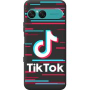 Чорний чохол BoxFace Sony Xperia 10 VII Tik Tok