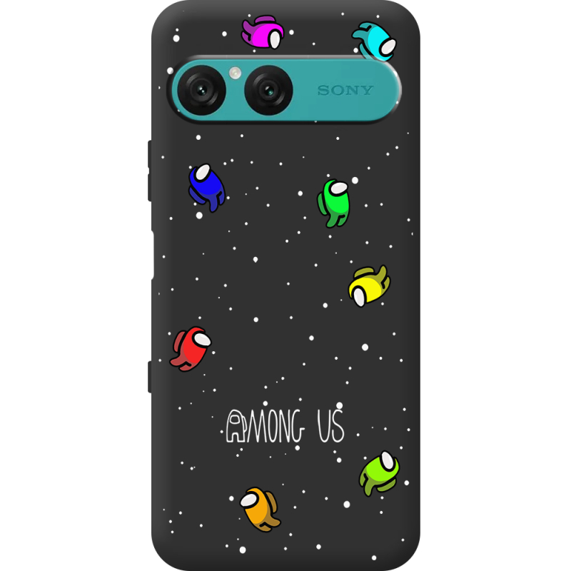 Чорний чохол BoxFace Sony Xperia 10 VII Among Us Invisible