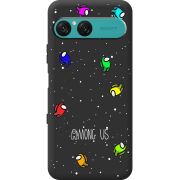 Чорний чохол BoxFace Sony Xperia 10 VII Among Us Invisible