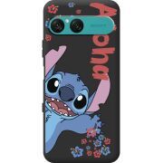 Чорний чохол BoxFace Sony Xperia 10 VII Гавайський гість Stich