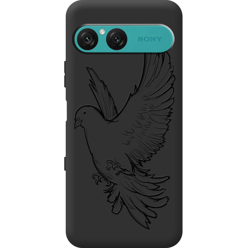 Чорний чохол BoxFace Sony Xperia 10 VII Dove
