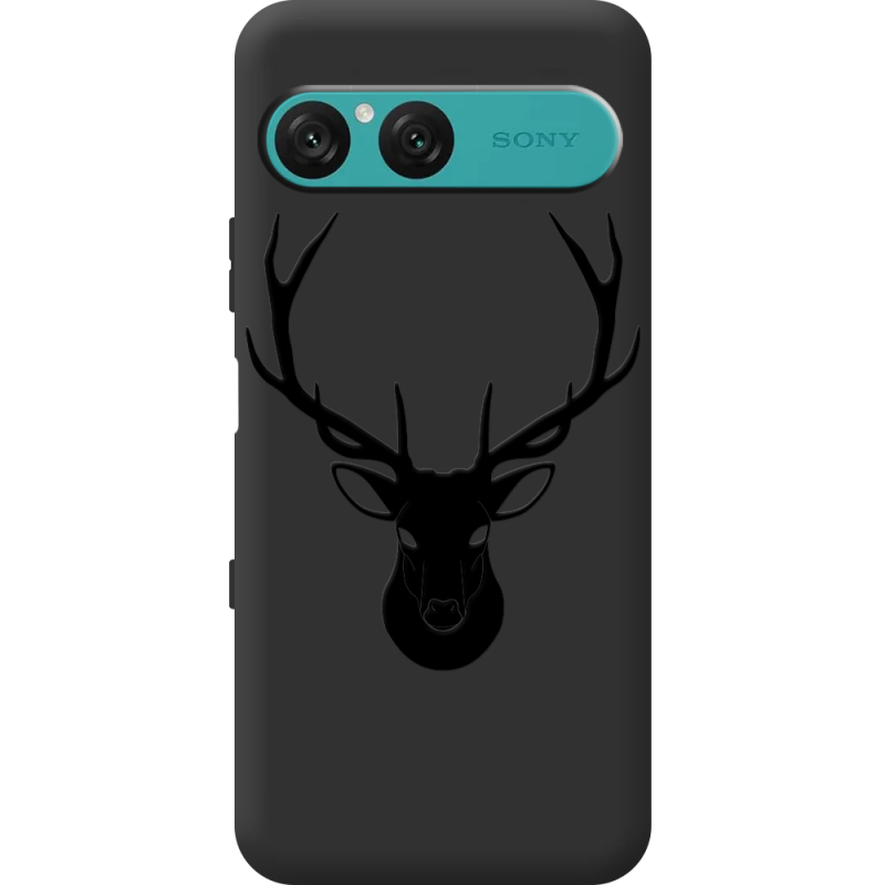 Чорний чохол BoxFace Sony Xperia 10 VII Deer