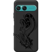 Чорний чохол BoxFace Sony Xperia 10 VII Snake