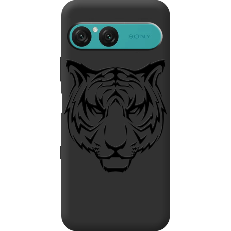 Чорний чохол BoxFace Sony Xperia 10 VII Tiger
