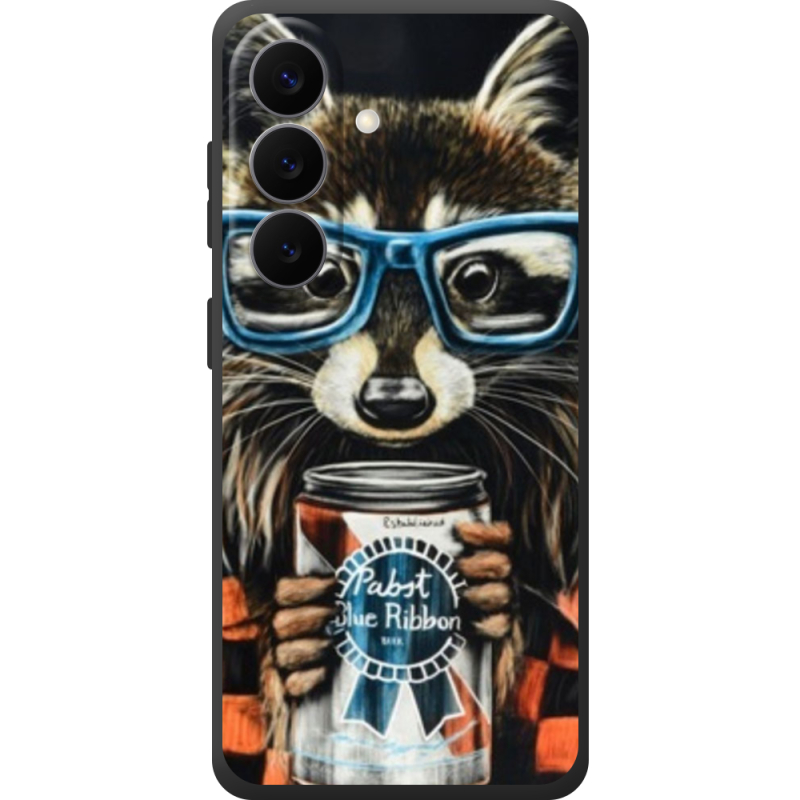 Чохол BoxFace Samsung Galaxy S26 FE (S741) Енот с банкой