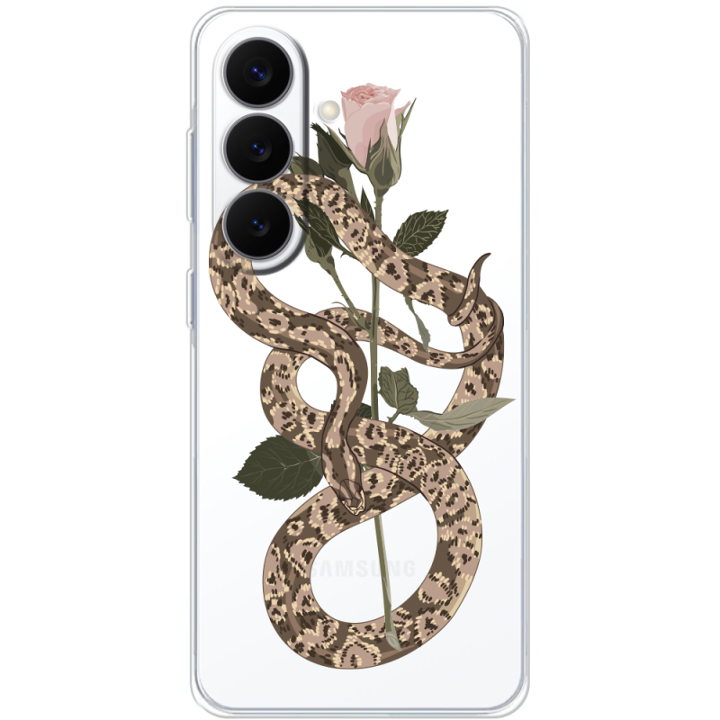 Прозорий чохол BoxFace Samsung Galaxy S26 FE (S741) Glamor Snake