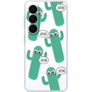 Прозорий чохол BoxFace Samsung Galaxy S26 FE (S741) с 3D-глазками HIYA