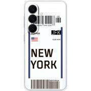 Прозорий чохол BoxFace Samsung Galaxy S26 FE (S741) Ticket New York