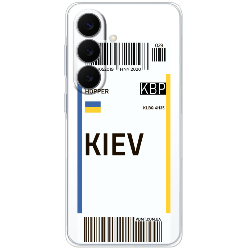 Прозорий чохол BoxFace Samsung Galaxy S26 FE (S741) Ticket Kiev